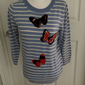 Striped J. crew sweater size:small